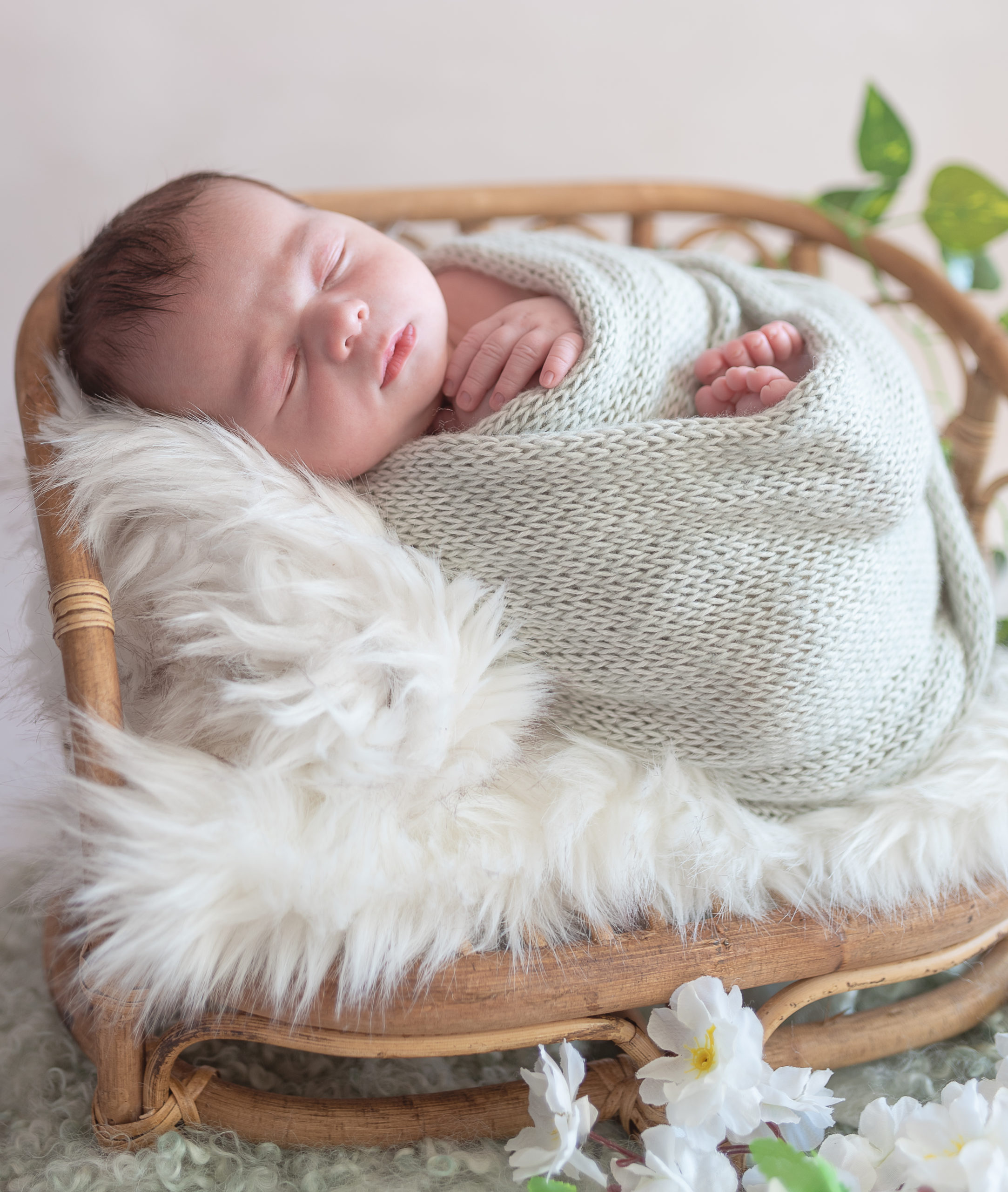séance photo nouveau-né à domicile Bretignole