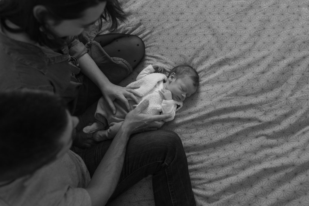 séance photo nouveau-né bébé à La Mothe Achard Vendée