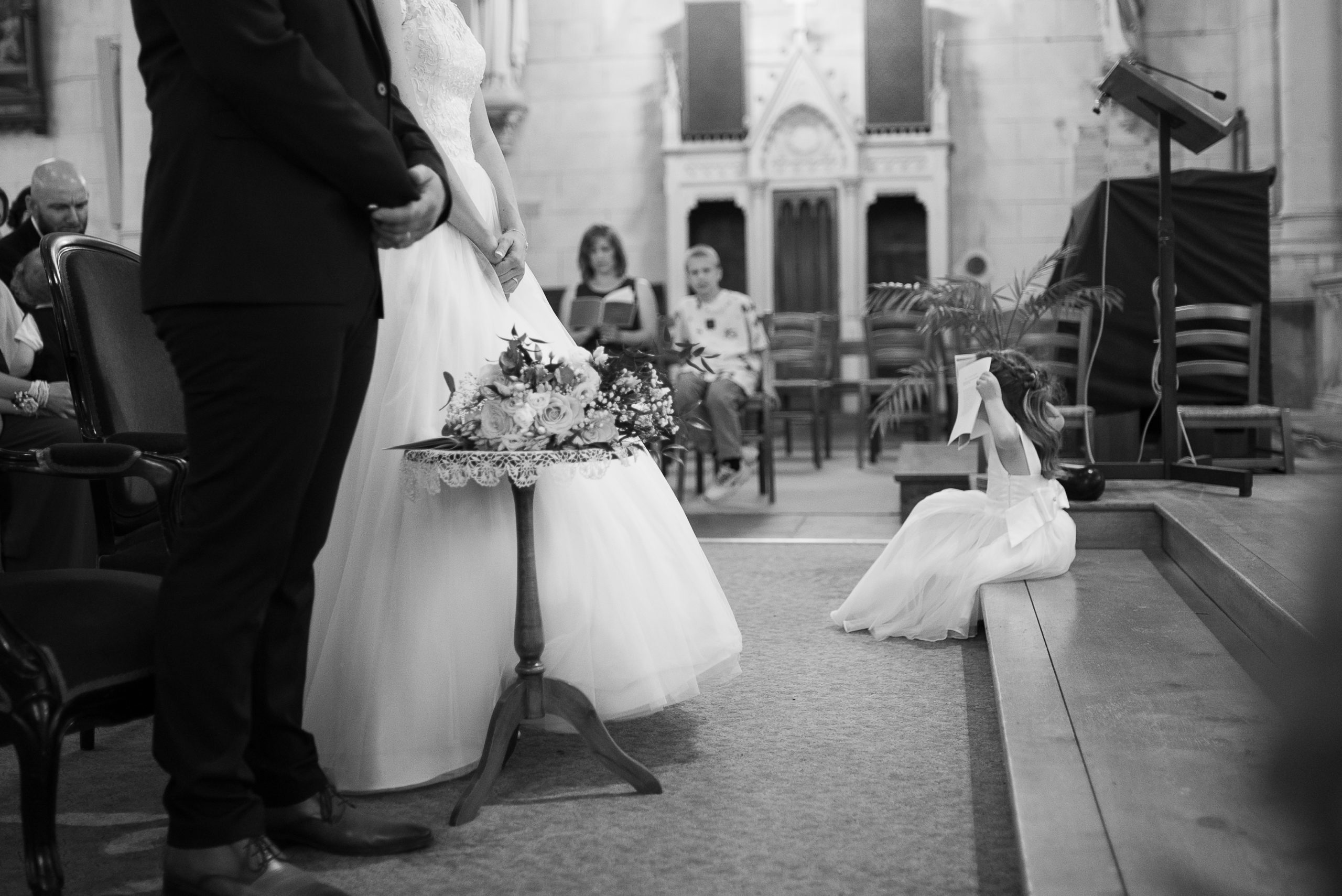 Photo mariage église de Talmont Saint Hilaire